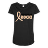 Survivor Rock Maternity Scoop Neck T-shirt