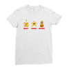 money power woman Ladies Fitted T-Shirt