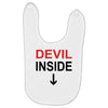 devil inside Baby Bibs