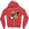 dragon nist Zipper Hoodie