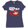 Finding Da Wae Ladies Fitted T-Shirt