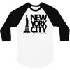 new york freedom 3/4 Sleeve Shirt