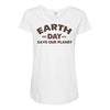 earth day shirt Maternity Scoop Neck T-shirt