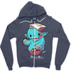 mr. sleepy hand Zipper Hoodie