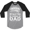 Fishing Dad 3/4 Sleeve Shirt
