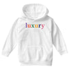 Luxury As A Croad Concept Youth Hoodie