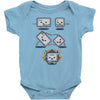 control z fusion Baby Bodysuit