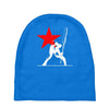 he clash inspired long sleeve Baby Beanies