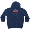 i was going to be a trump voter for halloween but my head wouldn't fit Youth Hoodie