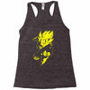 son goku dragonball z fun Racerback Tank
