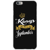 kings are born in september iPhone 6/6s Case