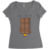 girls love me Women's Triblend Scoop T-shirt