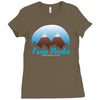 population 51,201 Ladies Fitted T-Shirt