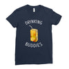 Drinking Buddies Juice Ladies Fitted T-Shirt