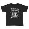vintage made in 1964 perfectly aged a living legend Toddler T-shirt