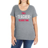 i am a teacher Ladies Curvy T-Shirt