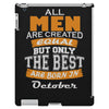 all men are created equal but only the best are born in october iPad 3 and 4 Case