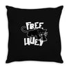 free huey Throw Pillow