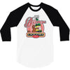 funny rude  beaver liquors, ideal gift or birthday present. 3/4 Sleeve Shirt
