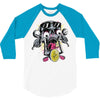 skull biker 3/4 Sleeve Shirt