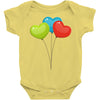 ballon color full Baby Bodysuit