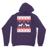 reindeer christmas ugly sweater Unisex Hoodie