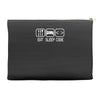 eat sleep code Accessory Pouches