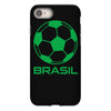 brasil sport soccer ball fun iPhone 8 Case