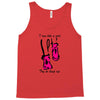 i run like a girl try to keep up Tank Top