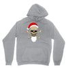 santa skull and crossbones Unisex Hoodie
