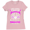 Want To Know If There Is L fe After Death Mess With My Daughter And F Ladies Fitted T-Shirt