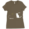 black cat magic Ladies Fitted T-Shirt