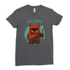 save ewoks Ladies Fitted T-Shirt