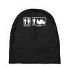 drums   problem solved   mens funny Baby Beanies
