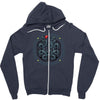the dragon's knot Zipper Hoodie