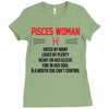 Pisces Woman Ladies Fitted T-Shirt