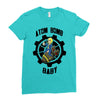 atomic bomb baby Ladies Fitted T-Shirt