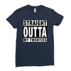 straight outta my twenties Ladies Fitted T-Shirt