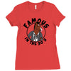 famous in the 90's Ladies Fitted T-Shirt