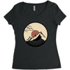 vinly record Women's Triblend Scoop T-shirt