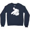 mouse hands ym Crewneck Sweatshirt