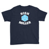 high roller 20 sided die Youth Tee