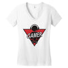 red game Women's V-Neck T-Shirt