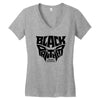 black panther Women's V-Neck T-Shirt