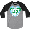 World's Best Dad Looks Like 3/4 Sleeve Shirt