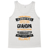 Super Cool Grandpa Of A Freaking Awesome Granddaughter Tank Top