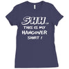 this is my hangover Ladies Fitted T-Shirt