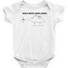 roflcopter funny t shirt geek nerd college gamer Baby Onesie