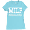 milf Ladies Fitted T-Shirt