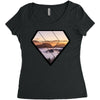 Nature Diamond Women's Triblend Scoop T-shirt